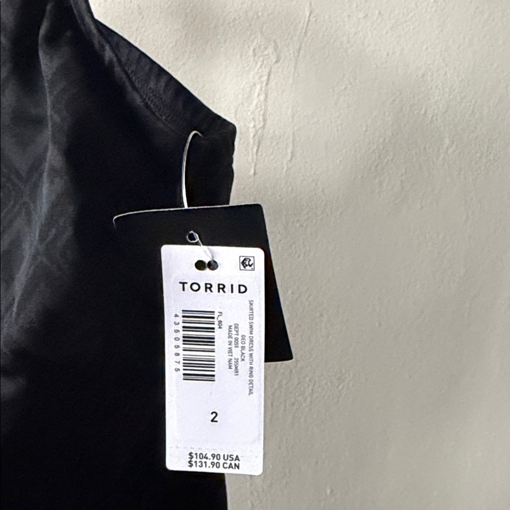 NWT Torrid Swimsuit Size 2 - Picture 3 of 5